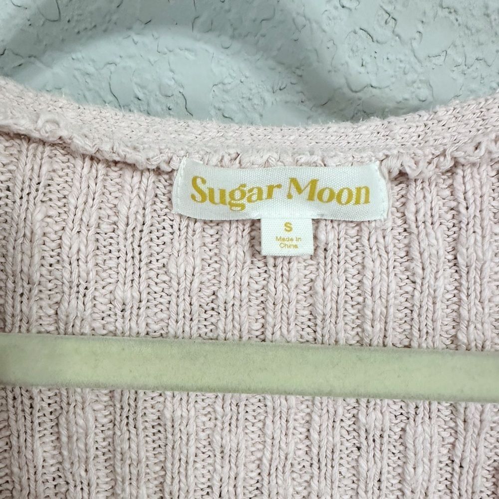 Pink Ribbed Sweater - Picture 2 of 3